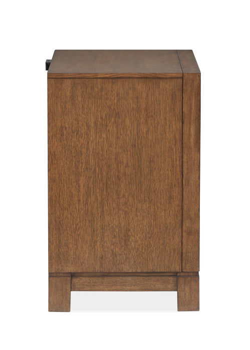 Callisto - Drawer Nightstand - Bourbon Brown