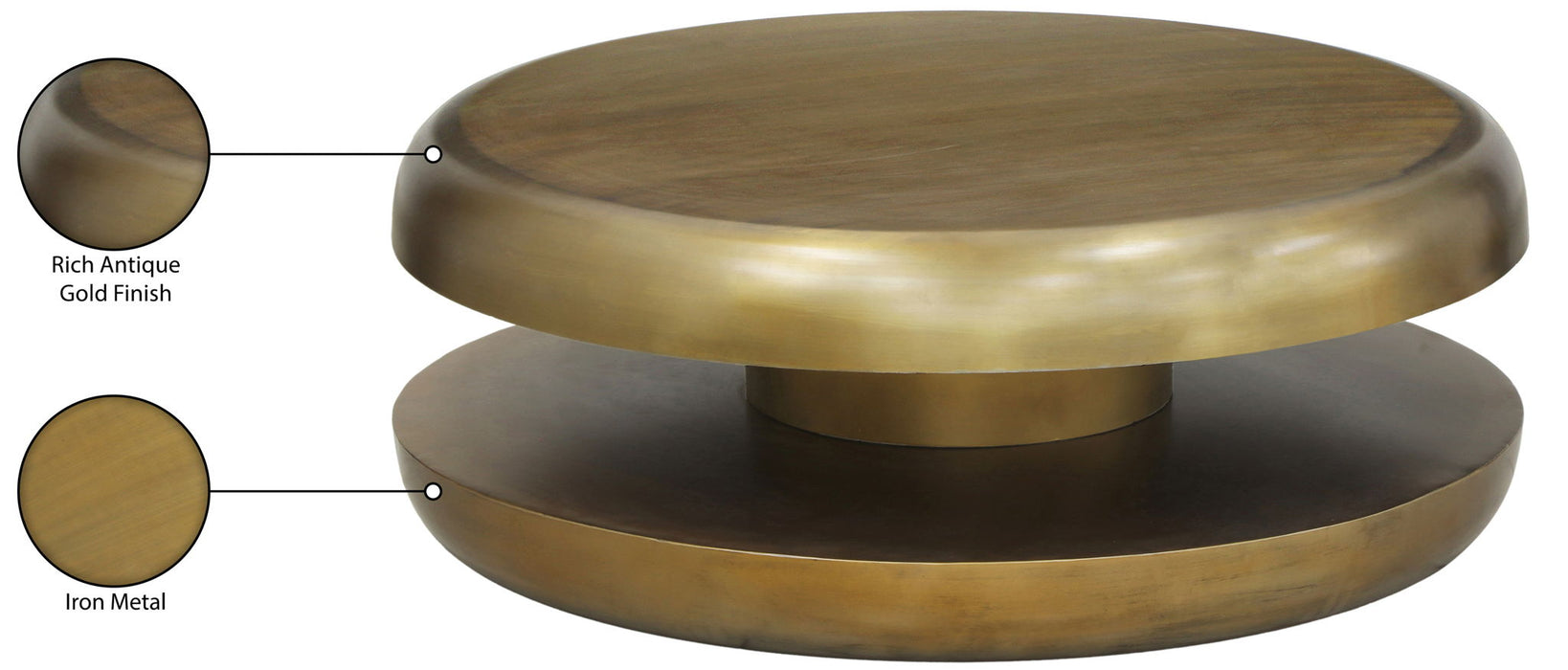 Jamison - Iron Coffee Table