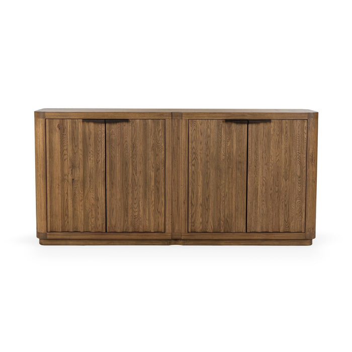Labelle - 4 Door Buffet - Tan Oak