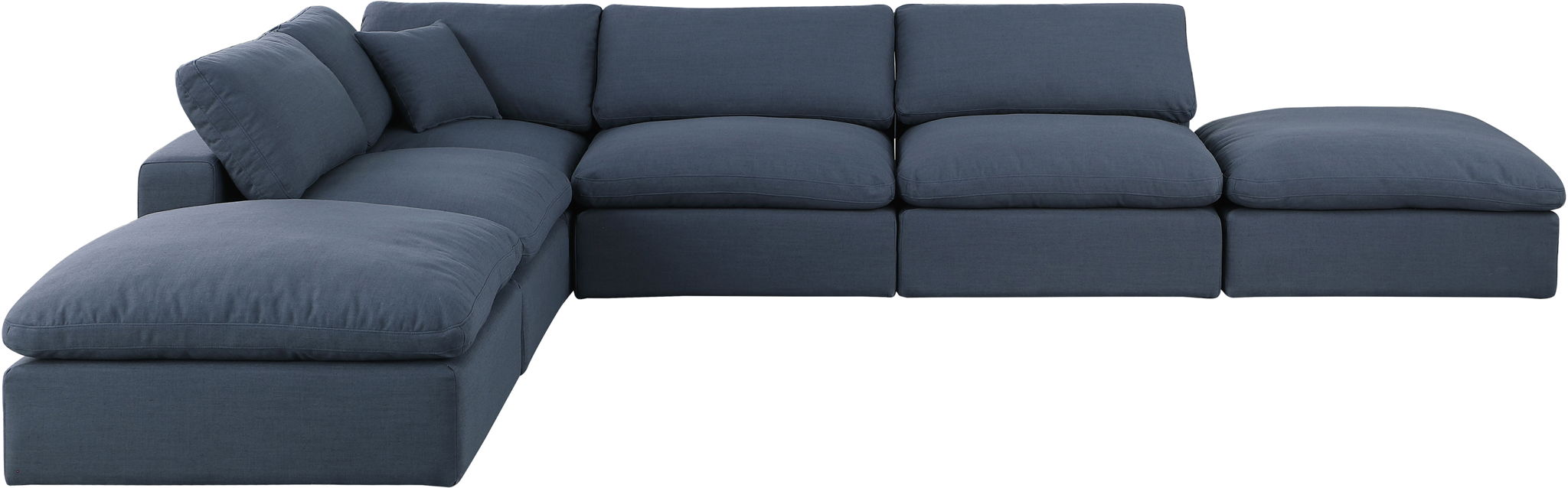 Comfy - 6 Piece Linen Modular Sectional