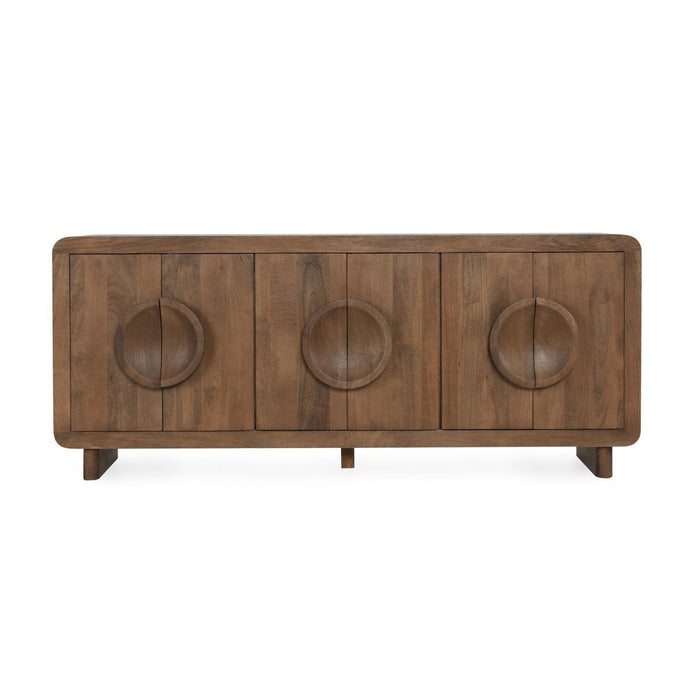 Vally - Wood 6 Door Buffet - Natural