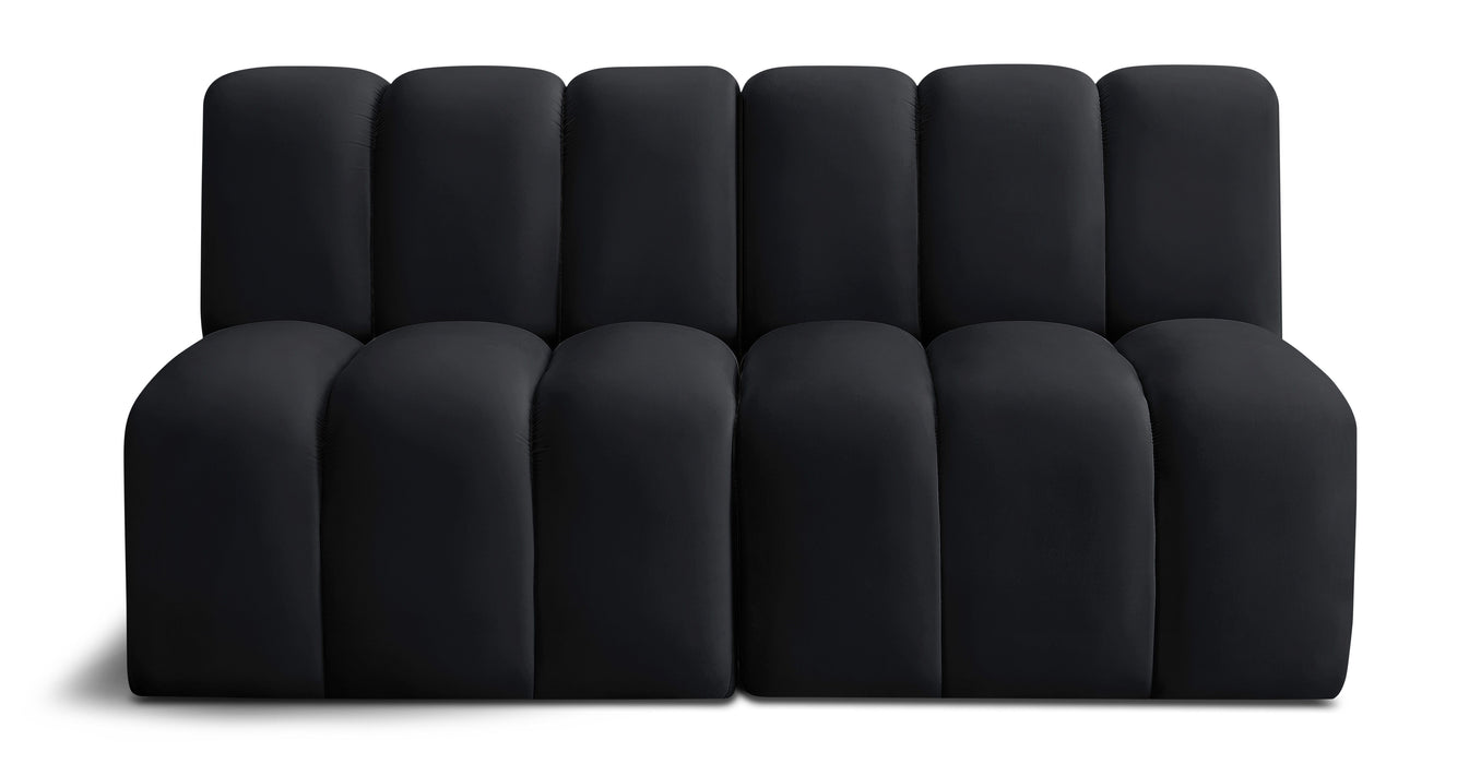 Arc - Velvet 2 Seats Modular Sofa