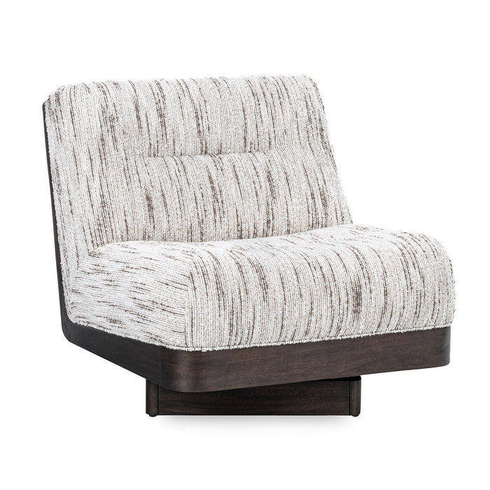 Crandall - Swivel Accent Chair - Cocoa Cream