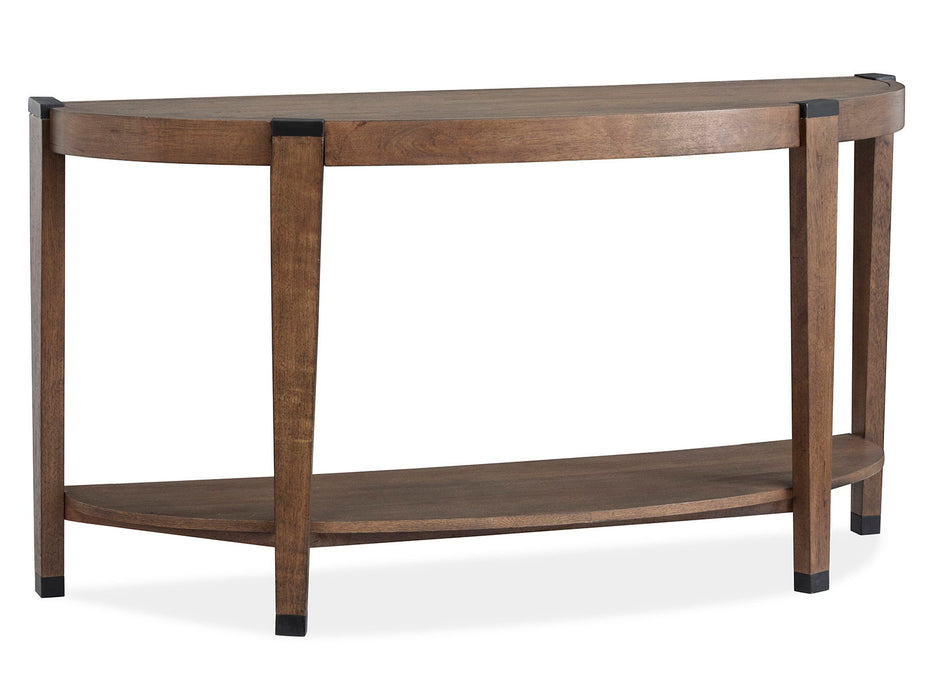 Kaysen - Demilune Sofa Table - Wallaby