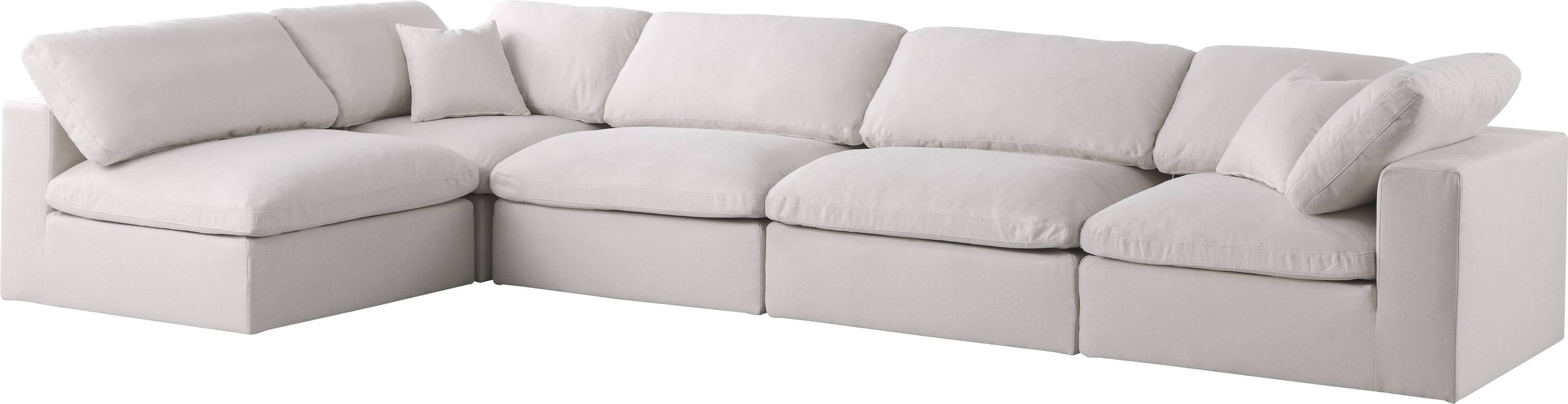 Plush - 5 Piece Modular Sectional