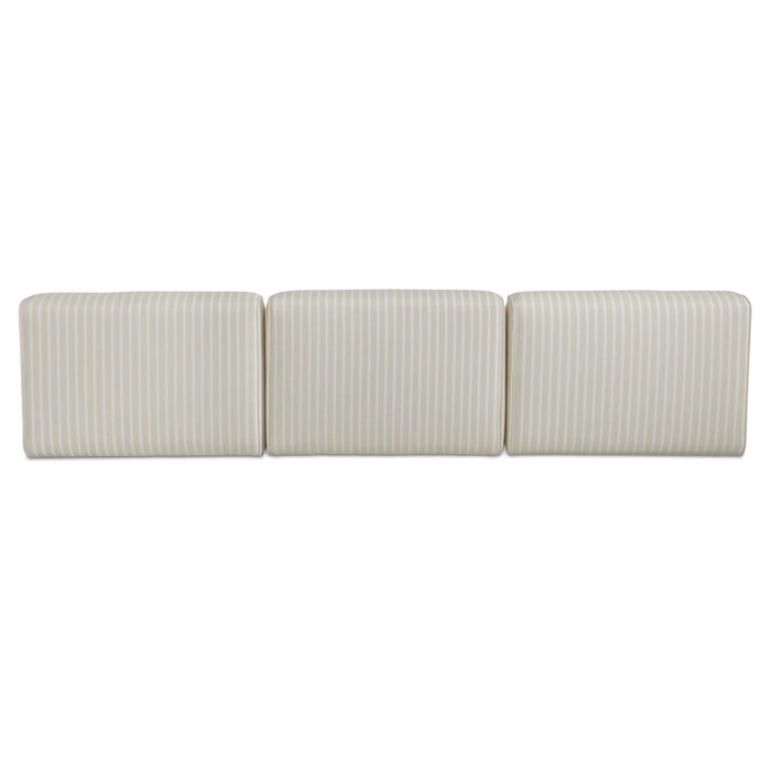 Sunseeker - 3 Piece Outdoor Lounge - Brown Stripe