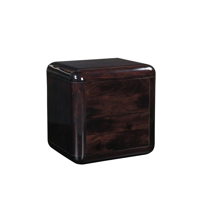 Rory - Nightstand - Dark Brown