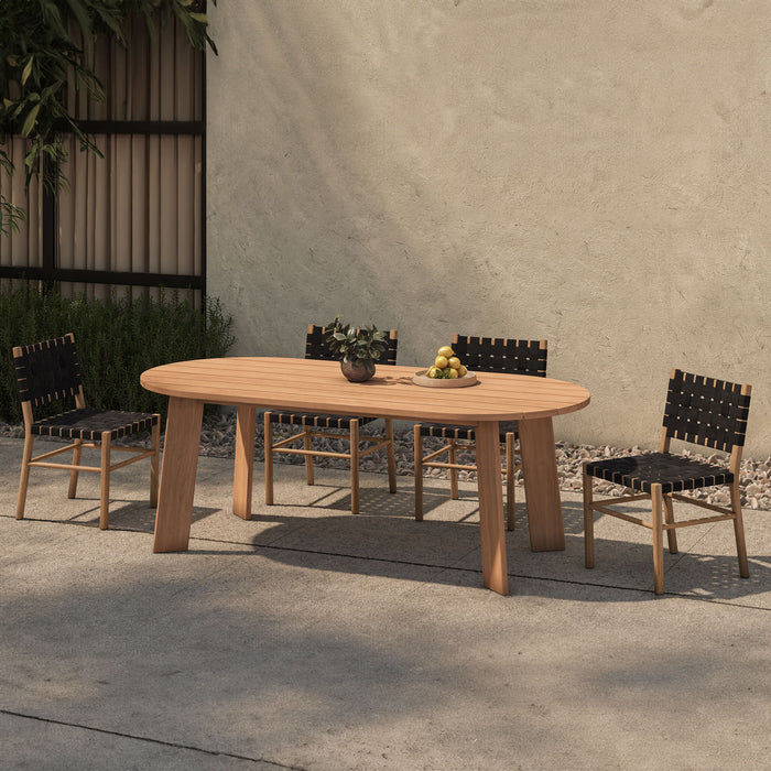 Mira - Outdoor Dining Chair - Black