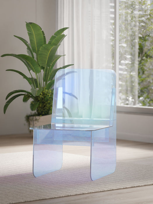 Fomo Acrylic Chair - Iridescnt