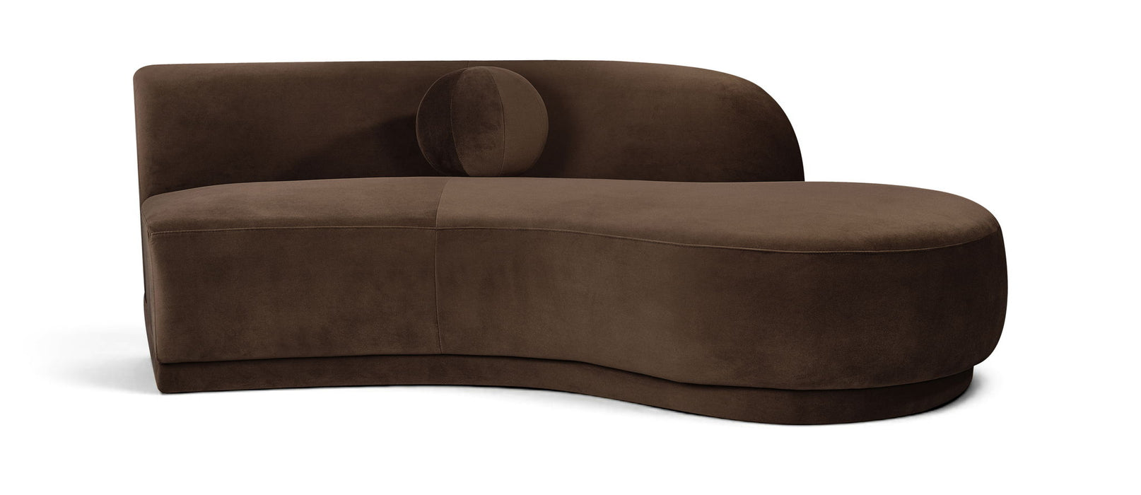 Avra - 86" Velvet Performance Fabric Upholstered Sofa