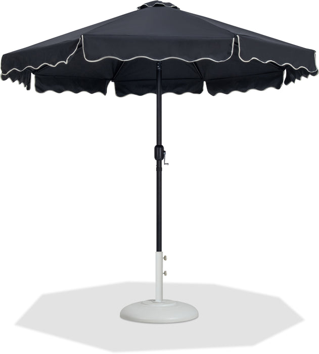 black pole patio umbrella Amalfi - Patio Umbrella