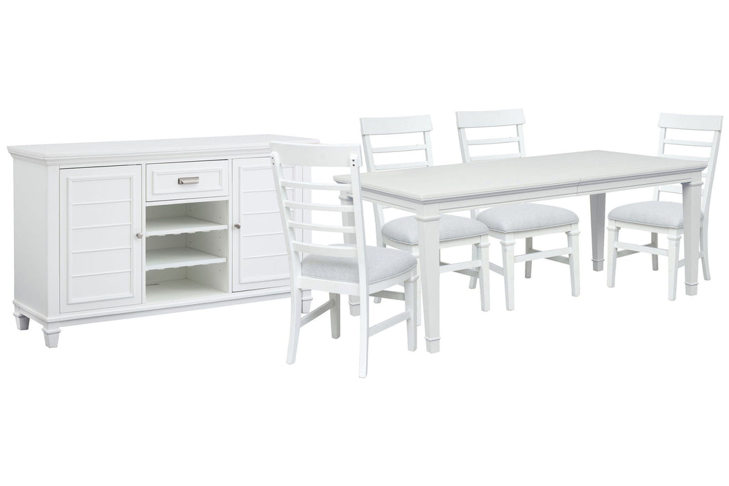 Charleston - Extendable Rectangular Dining Table Set