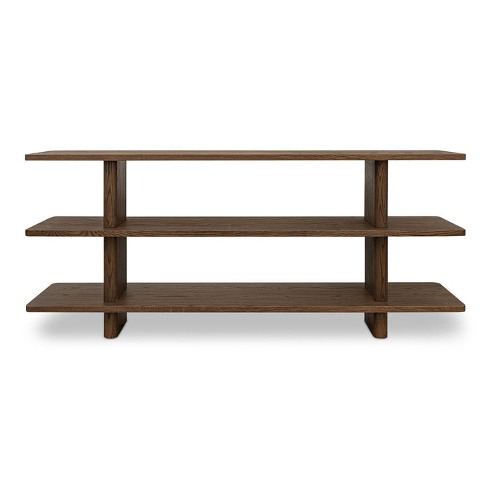 Casey - Small Standard Bookcase - Dark Brown