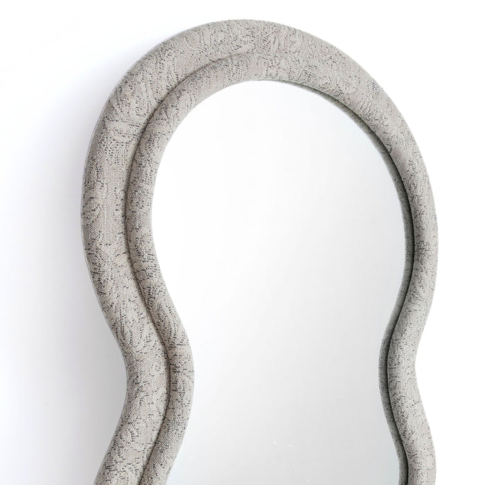 Rhodes - Velvet Floor Mirror