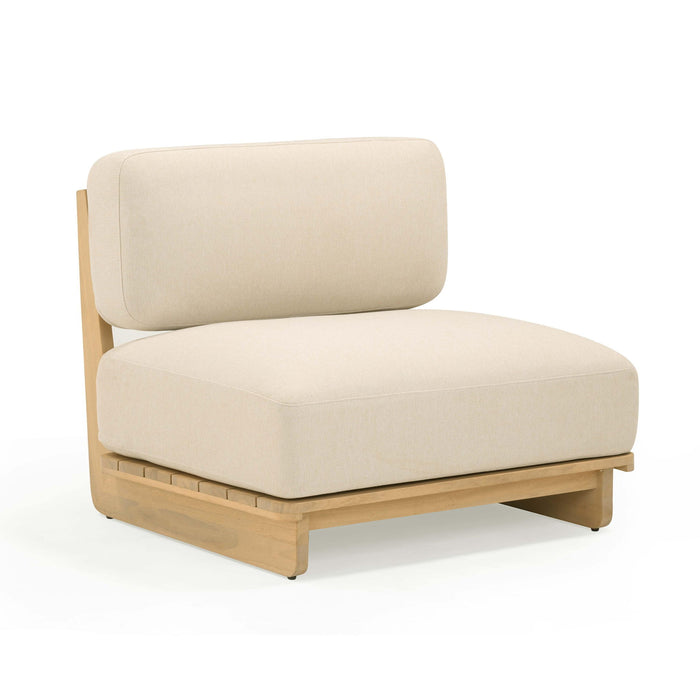 Reavan - Outdoor Lounge Chair - Cream