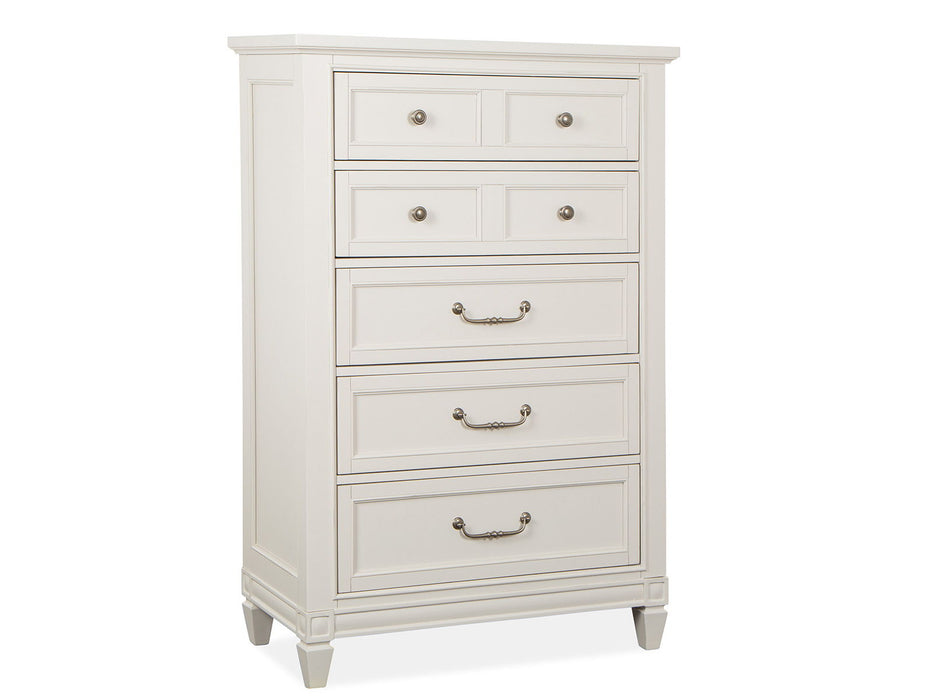 Willowbrook - Drawer Chest - Egg Shell White With Slight Rub Through