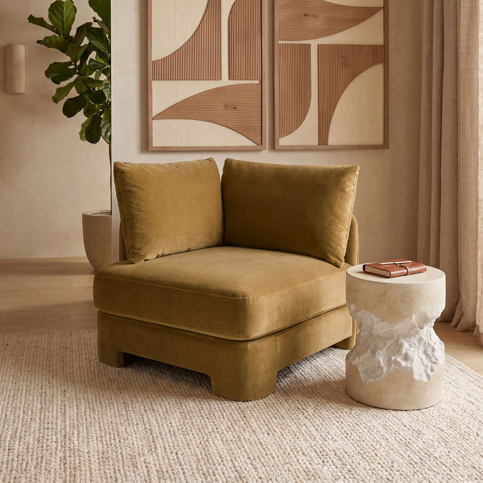 Hammond - Velvet Performance Fabric Upholstered Chair