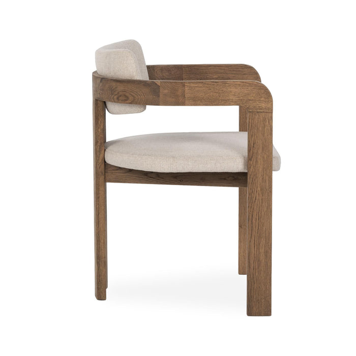 Labelle - Dining Armchair - Tan Oak