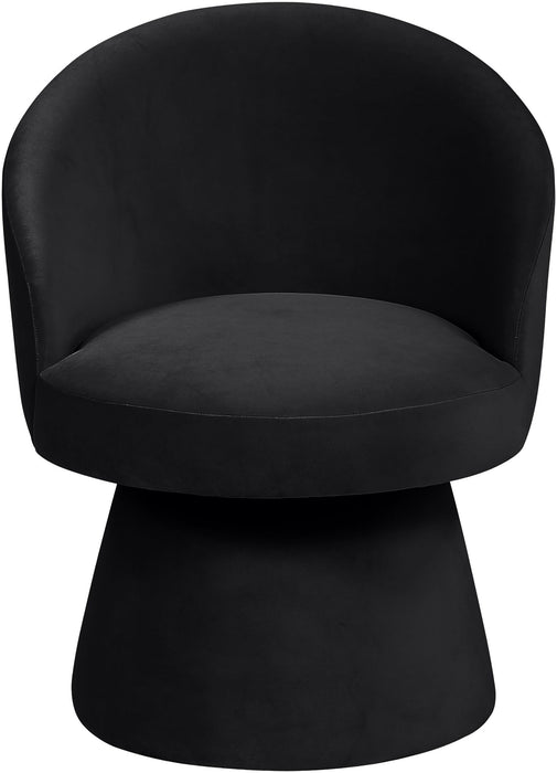 Selene - Upholstered Swivel Dining Chair