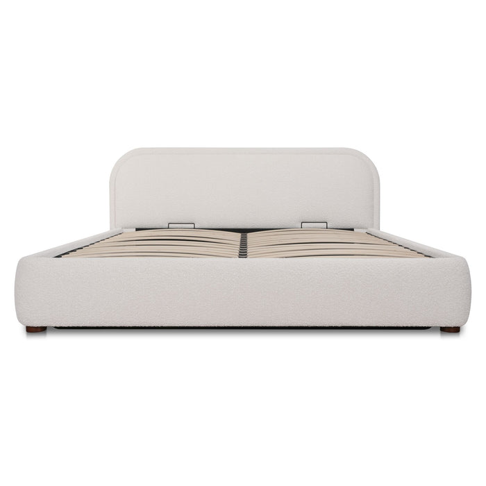 Colin - Queen Storage Bed - Oatmeal
