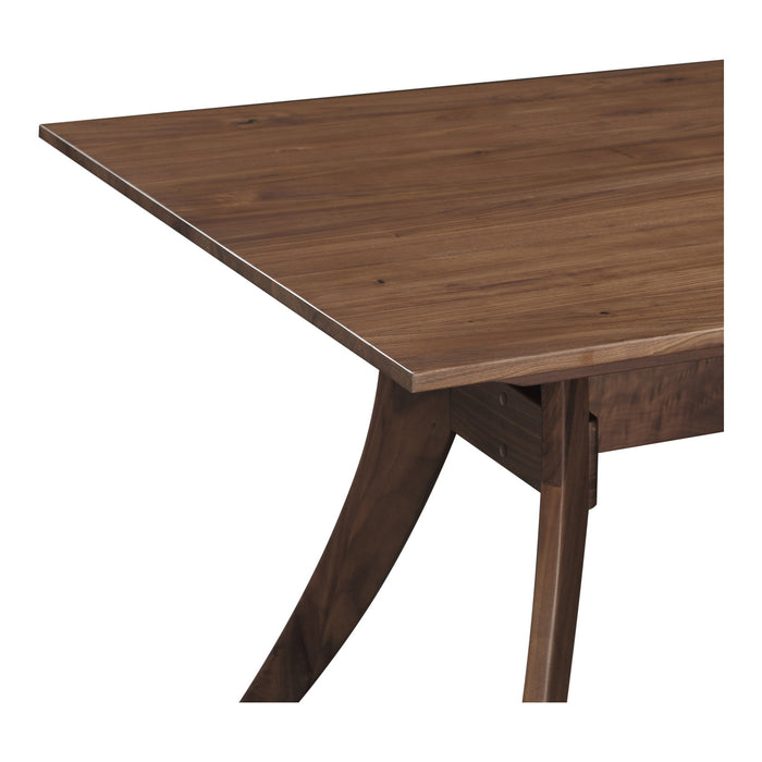 Florence - Small Rectangular Dining Table - Walnut