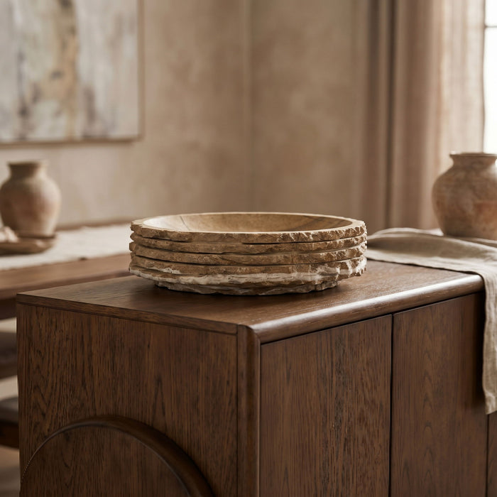 Caesar - Genuine Marble Bowl - Brown