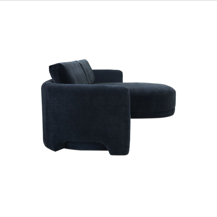 Emmy - Sectional Right - Dark Blue