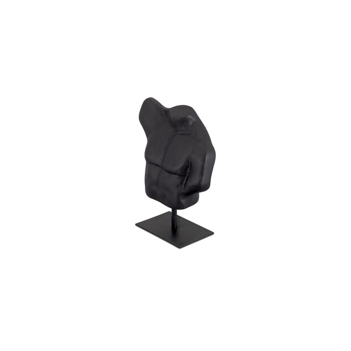 Victor - Cast Alumiinum Sculpture - Aged Black