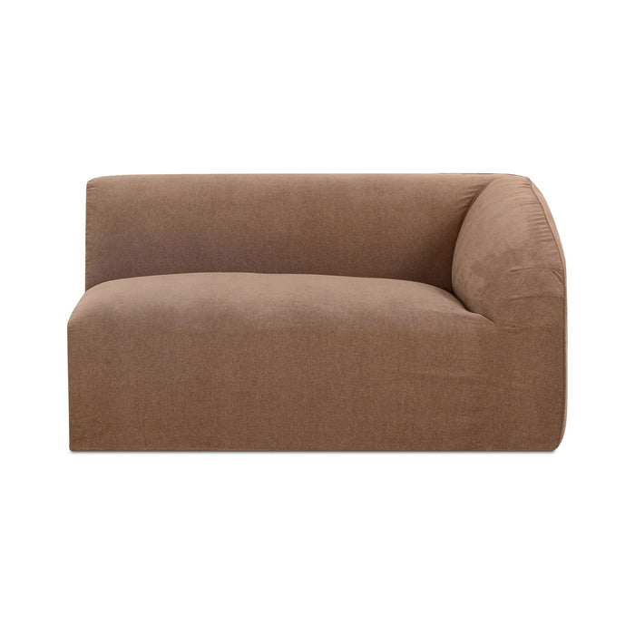 Isla - Right Arm Facing Corner Chair - Light Brown