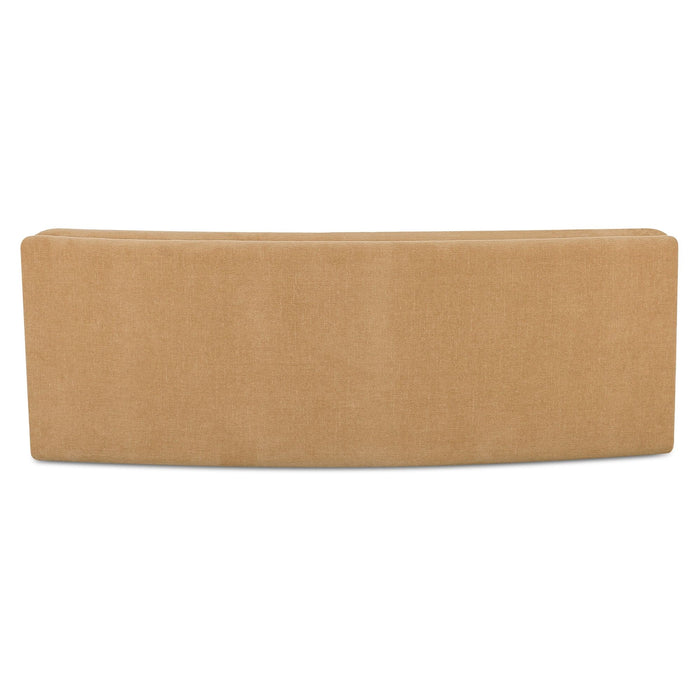 Naomi - Concave Sofa - Golden Yellow