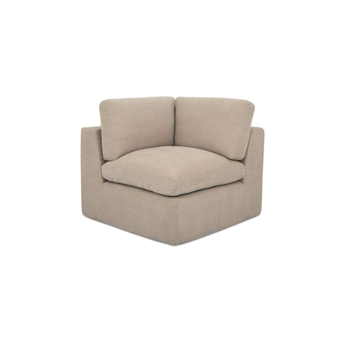 Cates - Corner Chair - Pebble