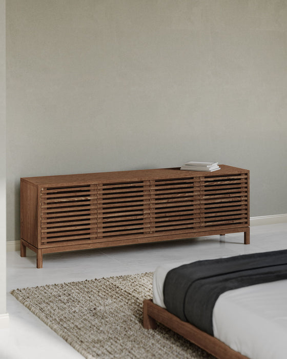 Tanner 78 Media Console - Roux
