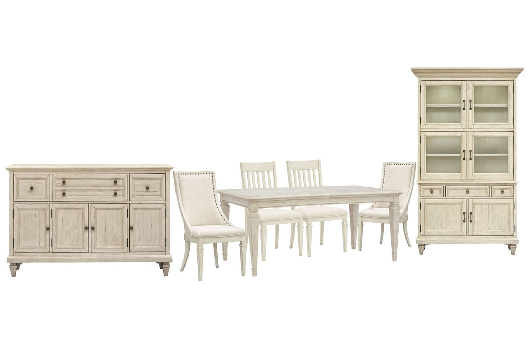 Newport - 7 Piece Extendable Rectangular Dining Table Set