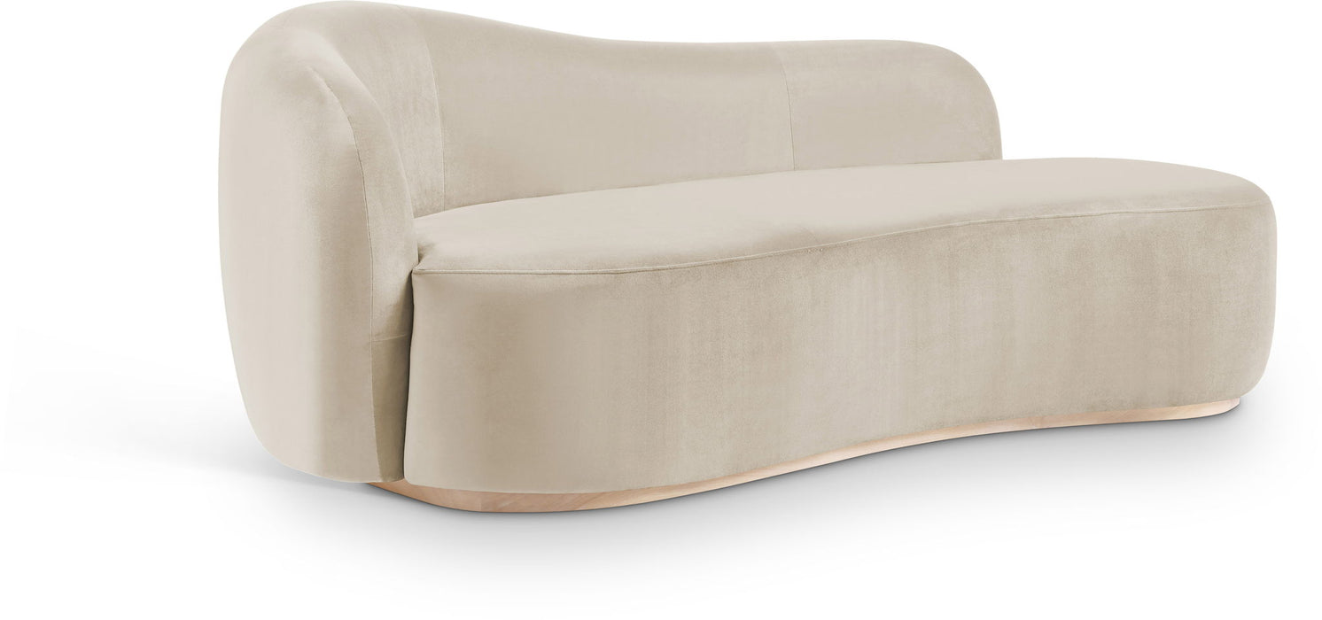Gustavo - Velvet Upholstered Chaise