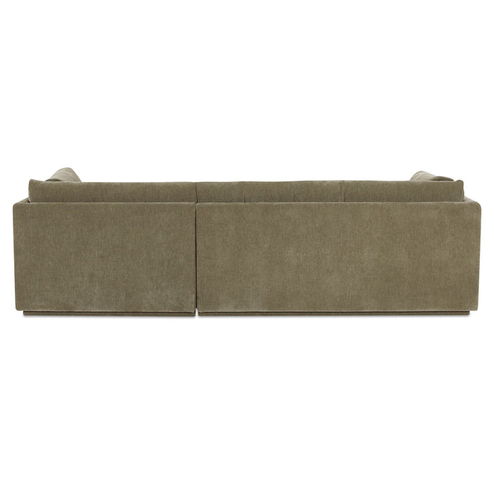 Mischa - Right Sectional - Sage Green
