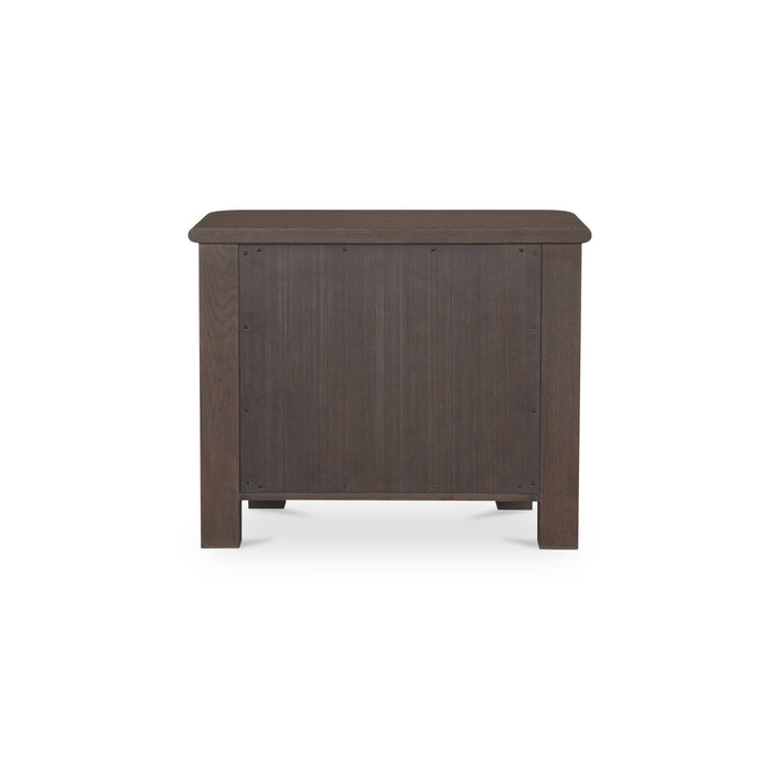 Loren - Large Nightstand - Dark Brown