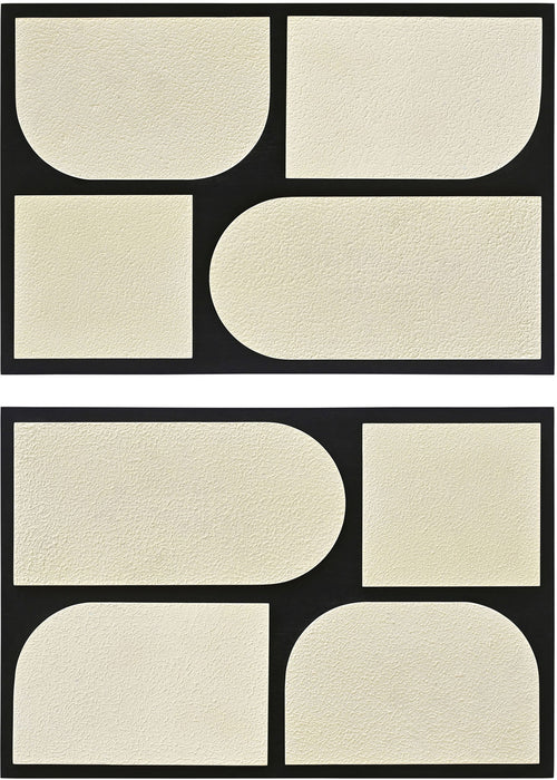 Icon - Mango Wood 2 Piece Wall Art
