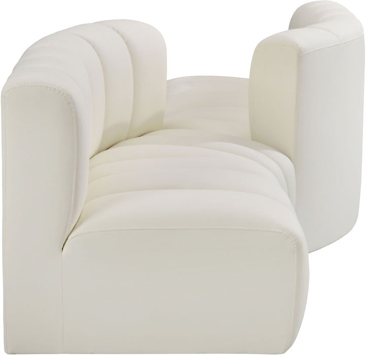 Arc - Faux Leather 4 Piece Sofa