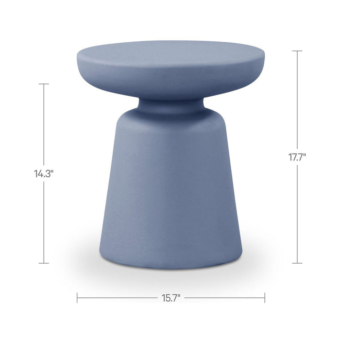 Ruth - Outdoor Side Table - Blue