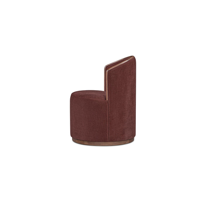 Rossi - Swivel Dining Chair - Berry / Purple