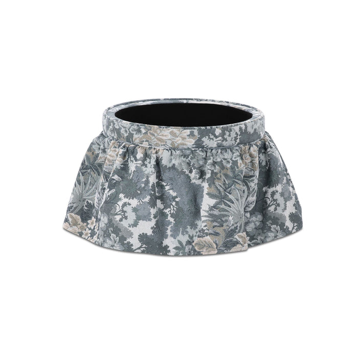 Heidi - Storage Ottoman Tapestry - Blue / Gray