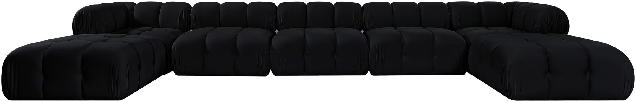 Orin - 7 Piece Modular Sectional (3 Modular Chairs, 2 Corner Chairs & 2 Ottomans)