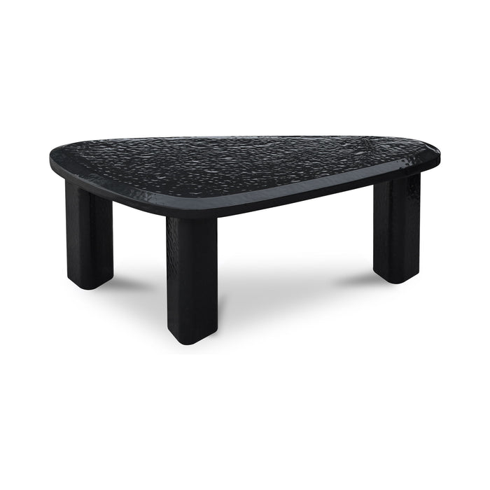 Sophie - Outdoor Nesting Table Set - Charcoal Lacquer / Gray