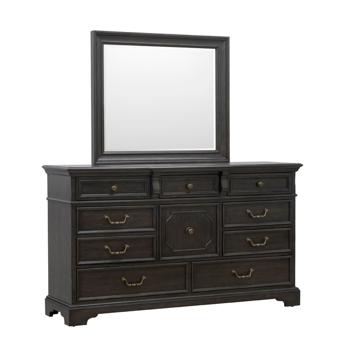 Hickory Creek - Dresser Mirror - Brown