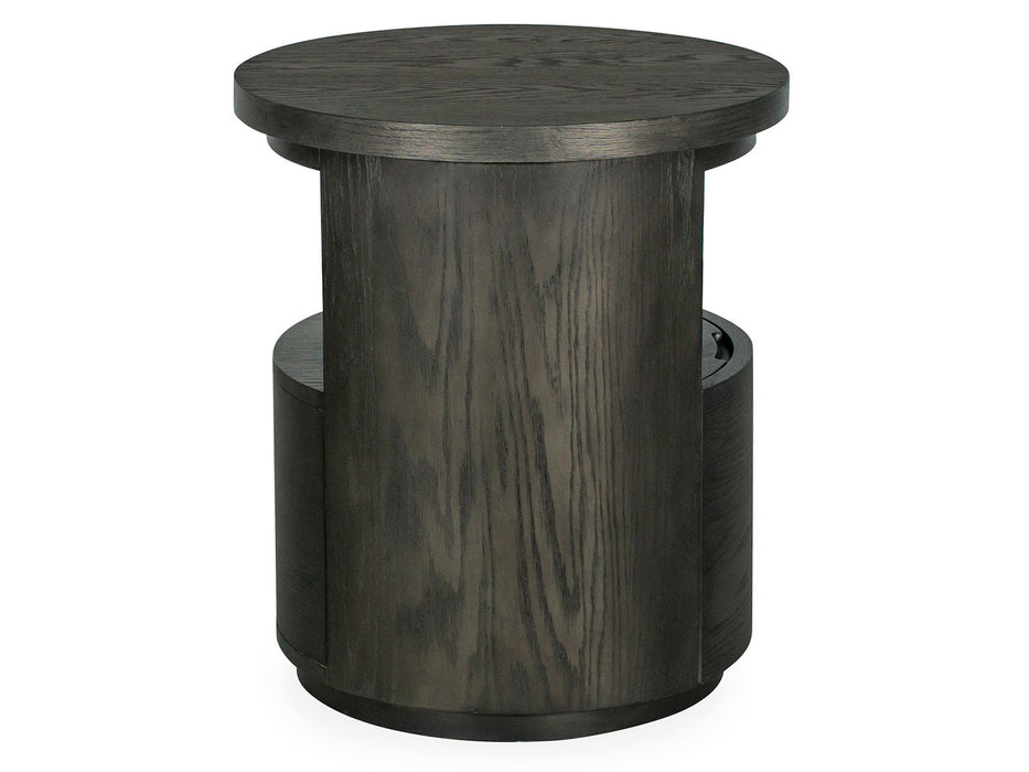 Bosley - Round End Table - Coffee Bean