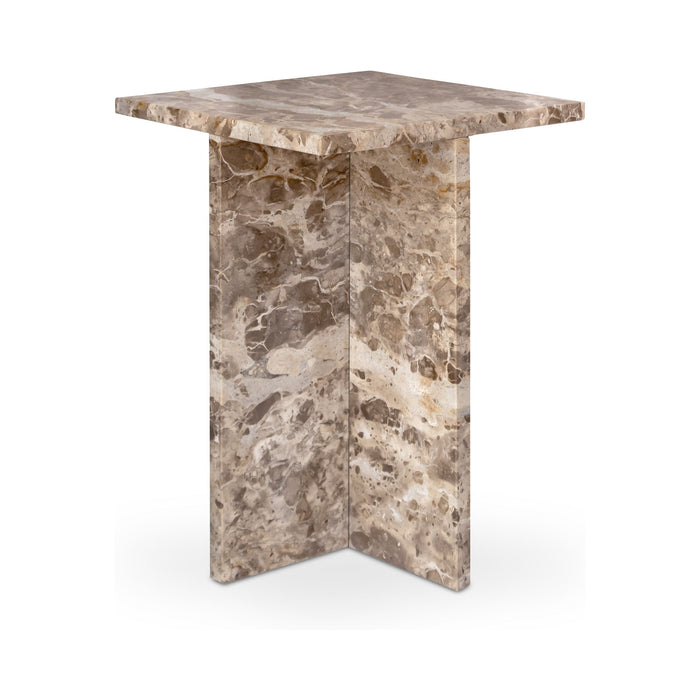 Blair - Accent Table Panther Marble - Beige