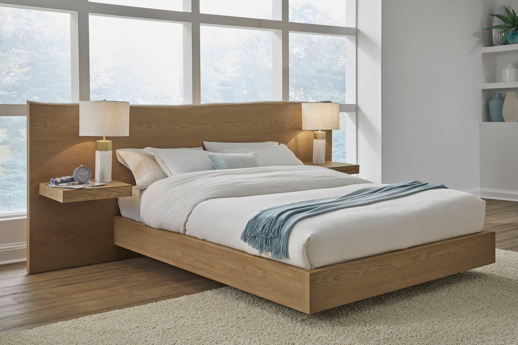 One Spread King Bed - Bisque