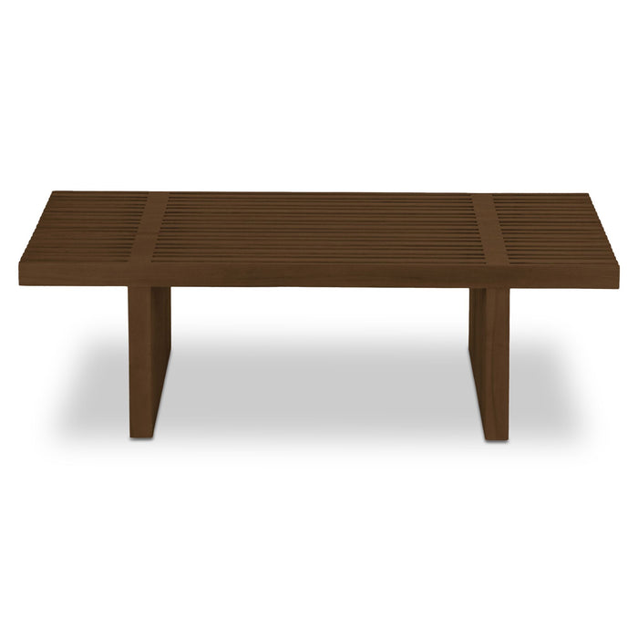Fletcher - Outdoor Coffee Table - Brown