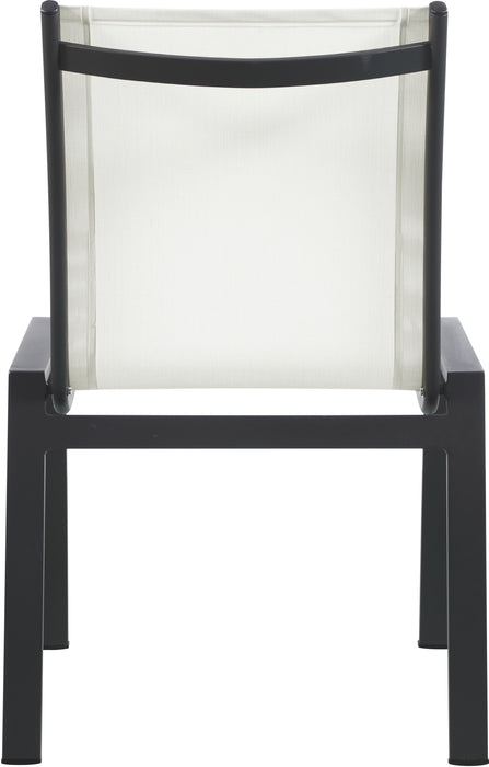 Nizuc - Outdoor Patio Dining Chair With Gray Frame (Set of 2)