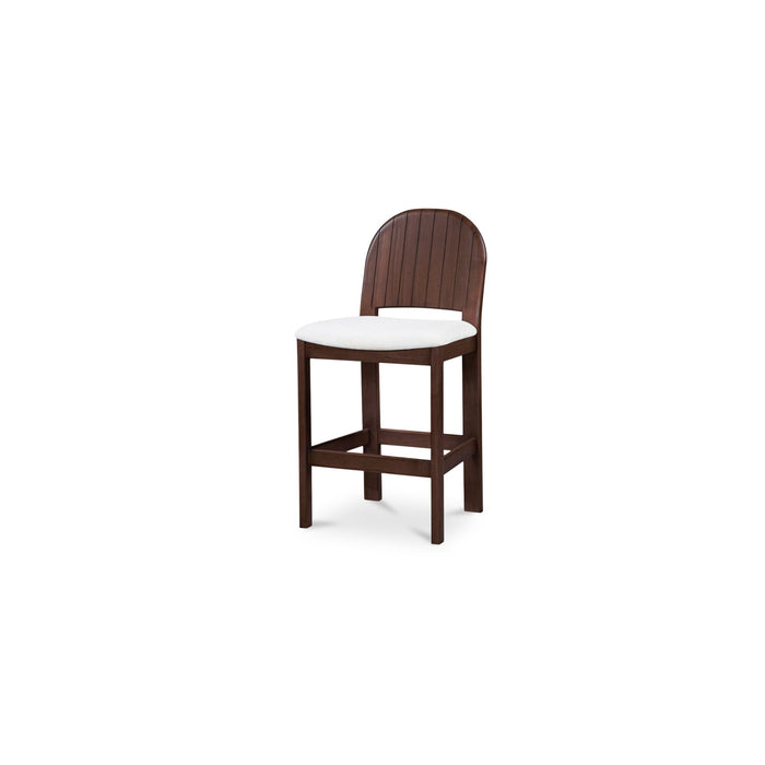 Emil - Counter Stool - Cream / White / Dark Brown